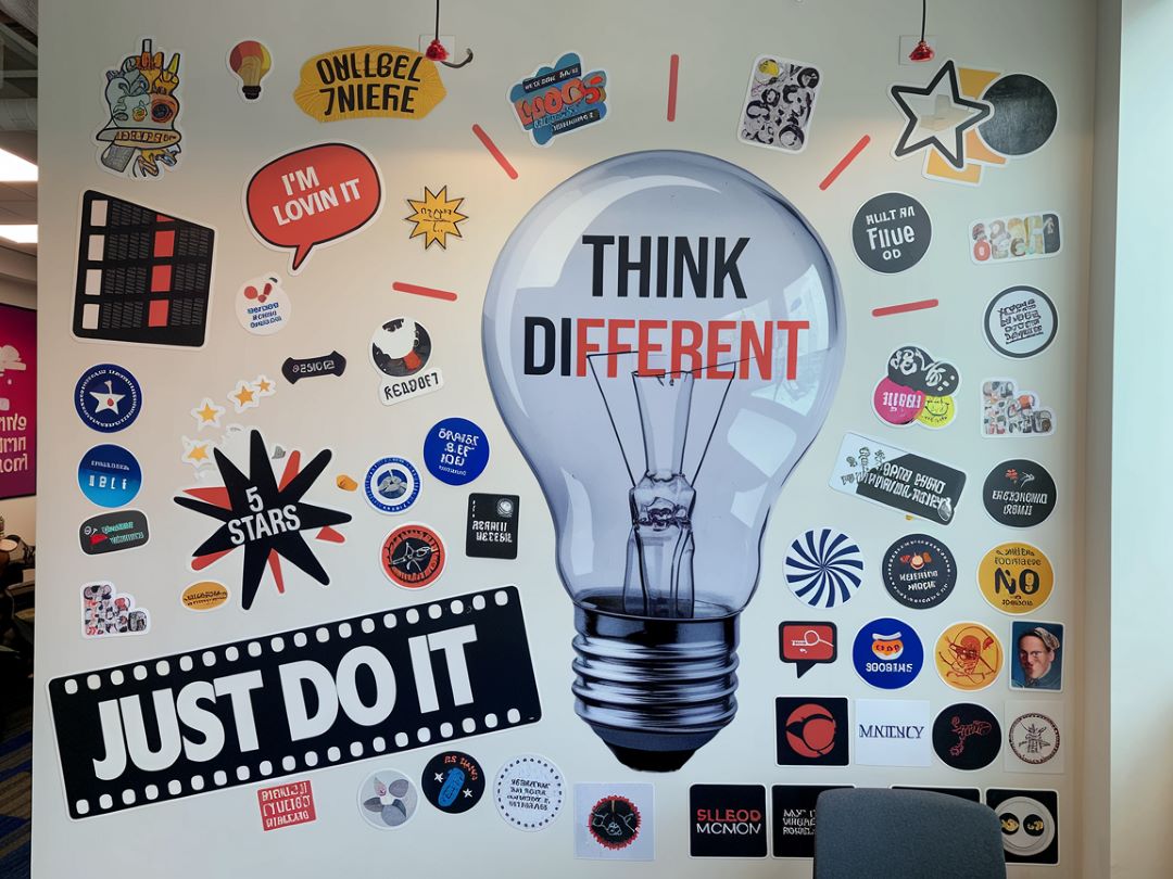 Wall stickers for advertising agencies